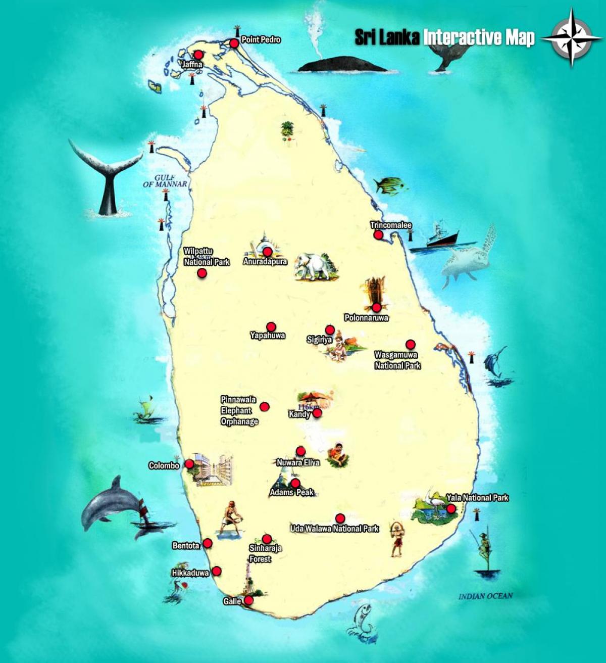 adan pik kat jeyografik Sri Lanka