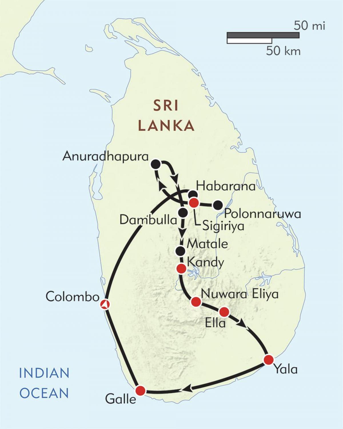 kat jeyografik nan Sri Lanka chimen