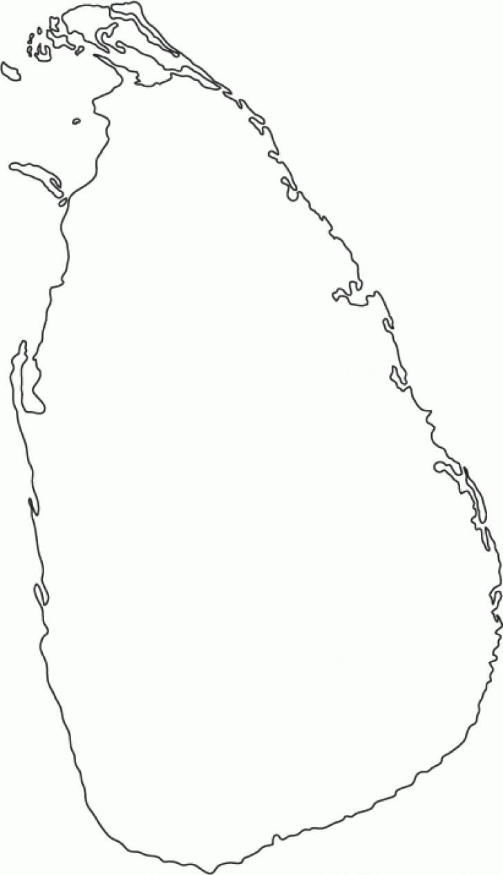 kat jeyografik nan Sri Lanka offline