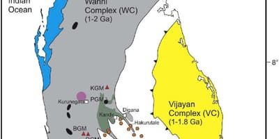 Kat jeyografik nan mineral nan Sri Lanka