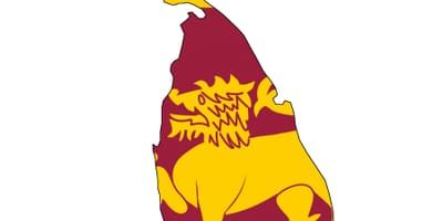 Kat jeyografik nan Sri Lanka drapo