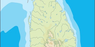 Sri Lanka vecteur kat jeyografik
