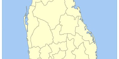 Kat jeyografik nan Sri Lanka pwovens sid